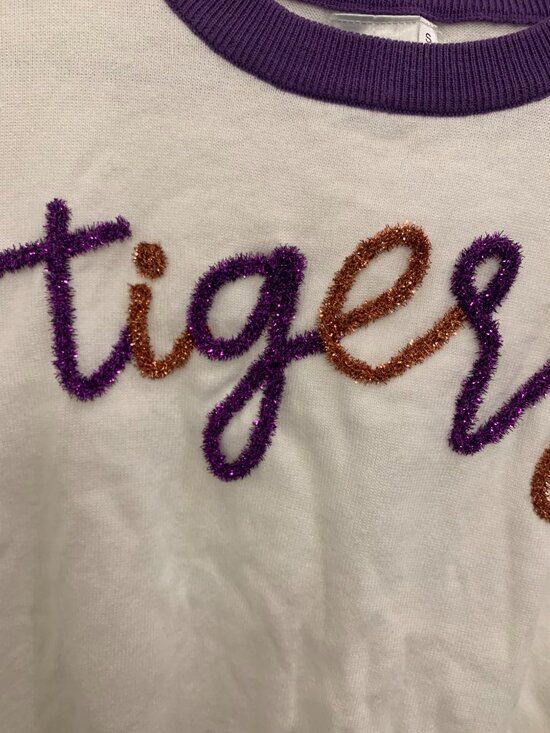 Queen Of Sparkles Tigers Sweater - Picture 3 of 5